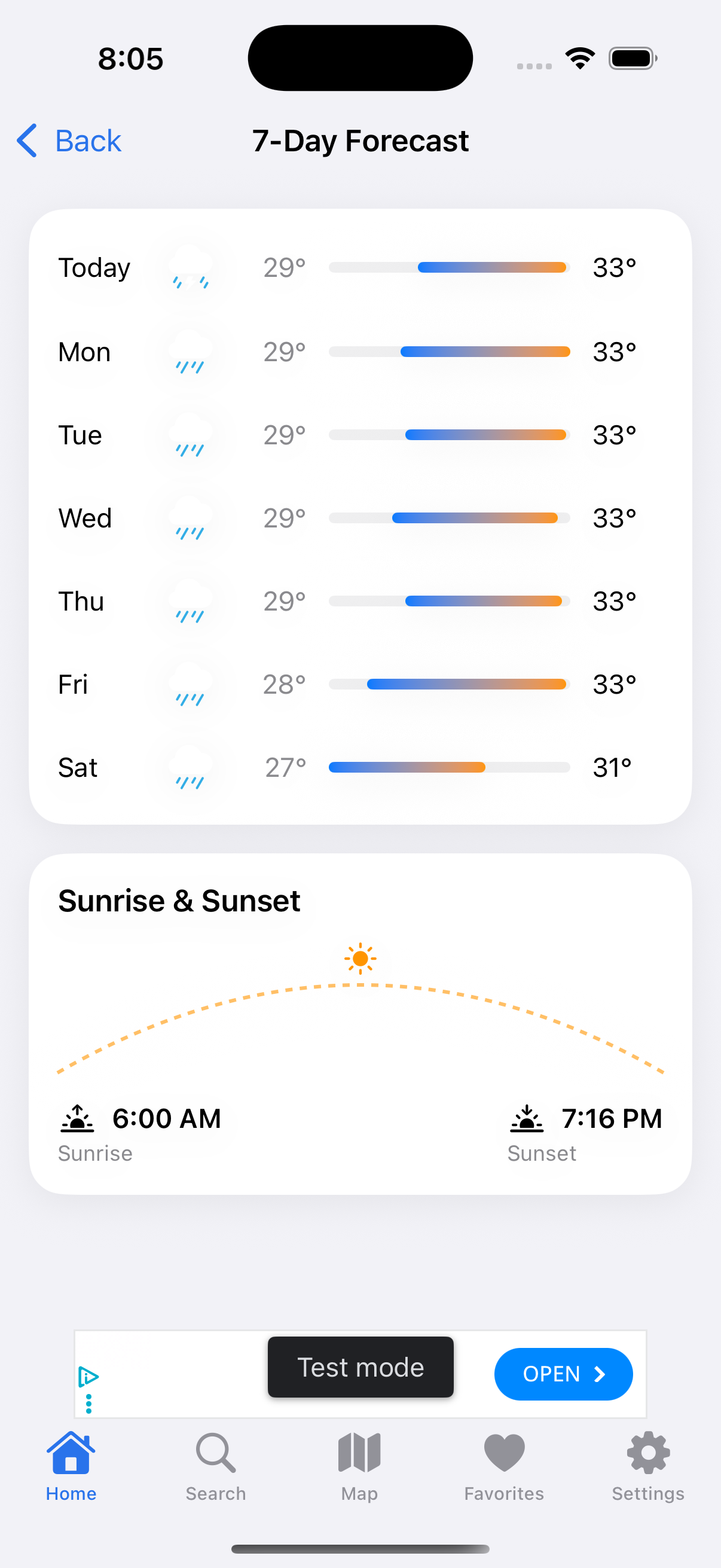 7-day forecast